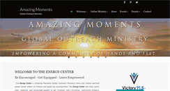 Desktop Screenshot of amazingmoments.org